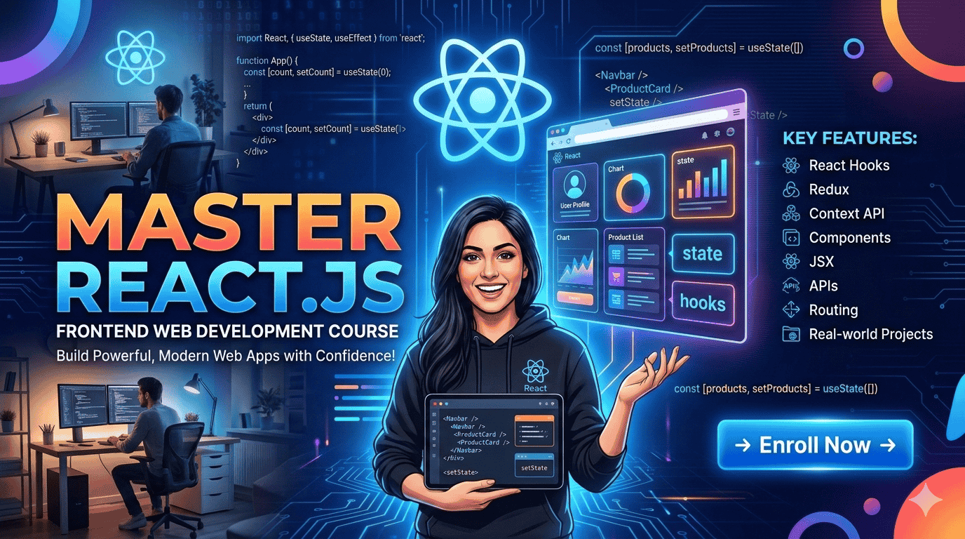 React JS Front-End Web Development